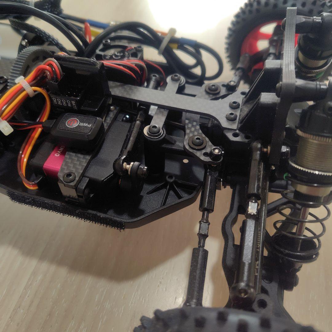 PRレーシング1/10SPORT バギーブラシレスモーターアンプタミヤ京商ヨコモ