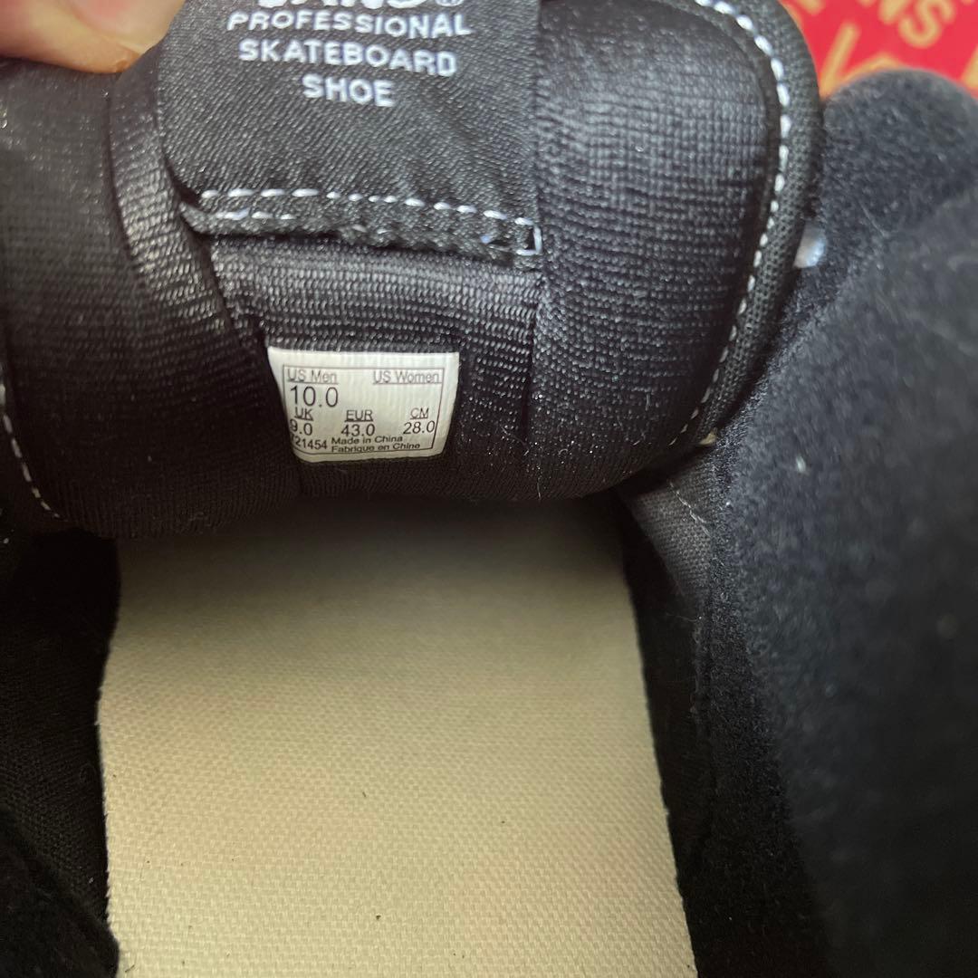 VANS HALF CABバンズハーフキャブ ブラック28cm未使用品