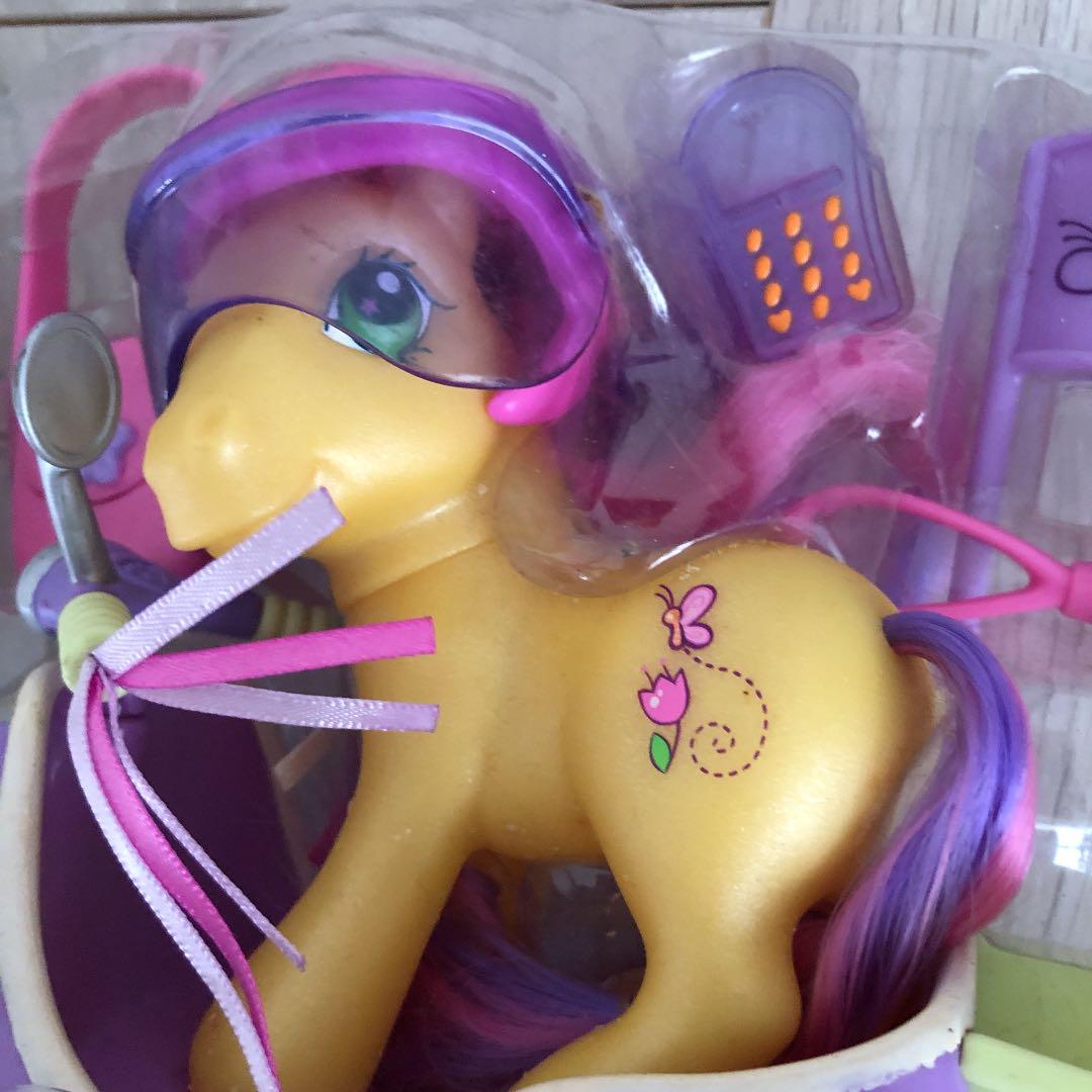 マイリトルポニー ヴィンテージ G3バイクSETナイルパーチあちゃちゅむ