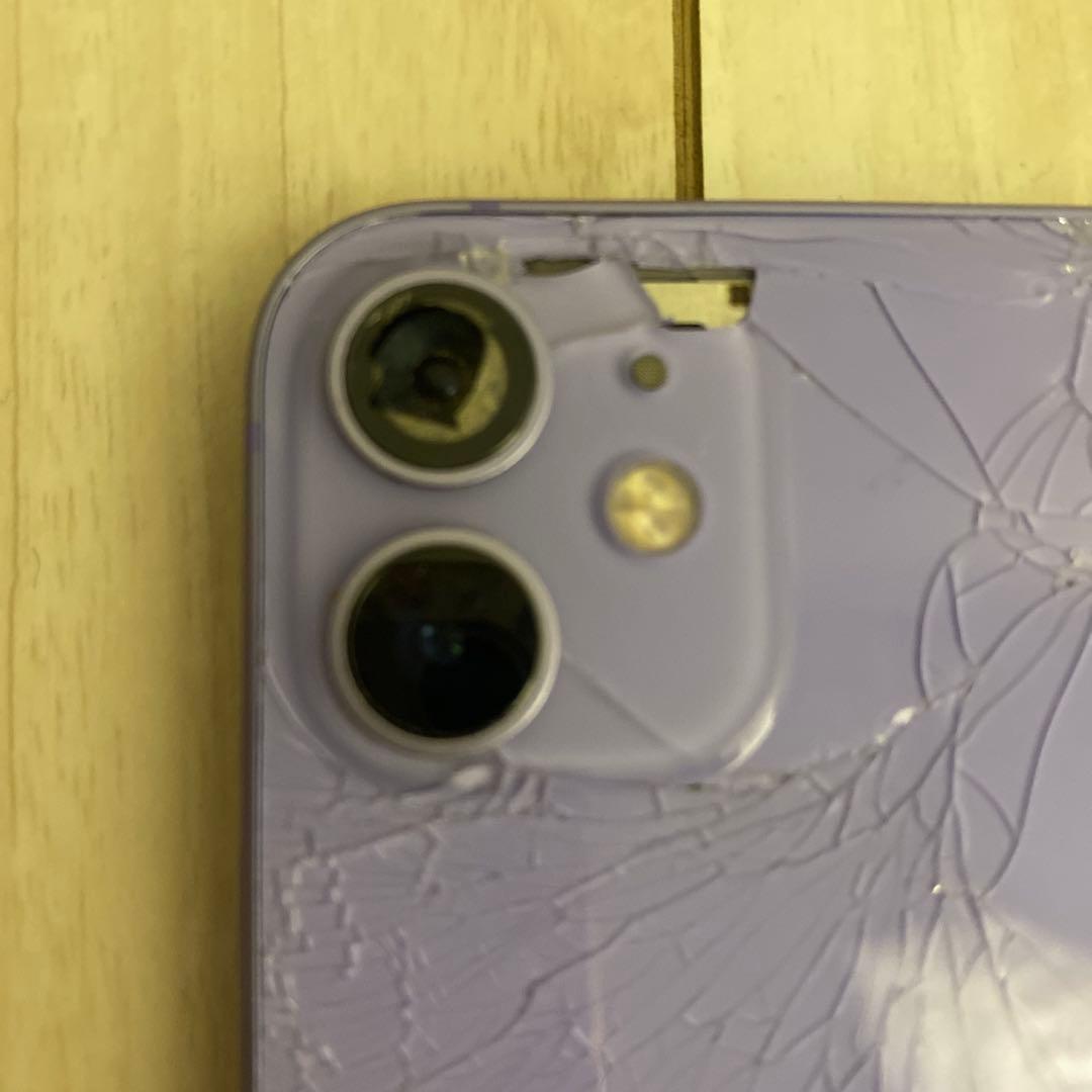 部品取り用のみ　動作不良　SIM無し　Apple iPhone12パープル 本体