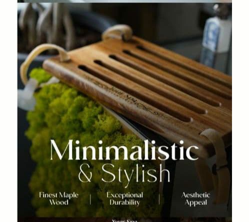 木製 リラックス ポータブルバスルーム フットレスト バスタブアクセサリー