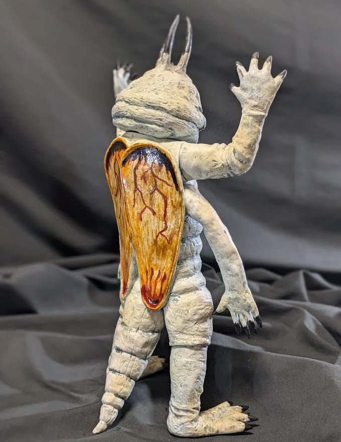 バクラー「スペクトルマン」登場怪獣（マーミット）塗装済完成品ビニパラ金剛