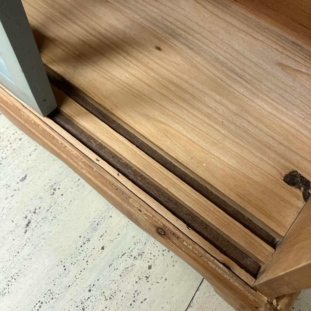 再入荷 グランシュマン　木製ガラス扉収納キャビネット