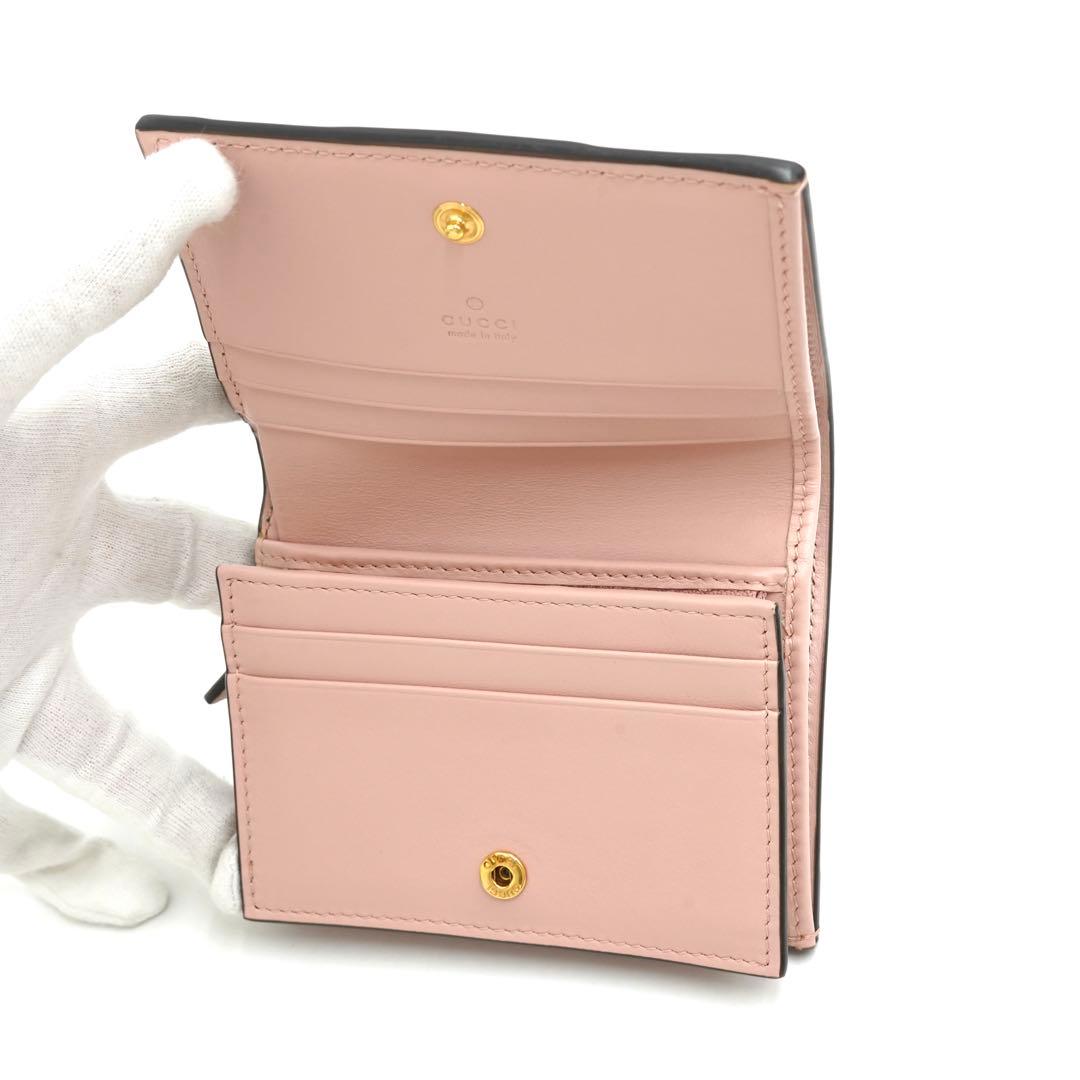 ✨新品未使用・箱付✨　GUCCI ミニ財布 マーモント　GGライン　キルティング