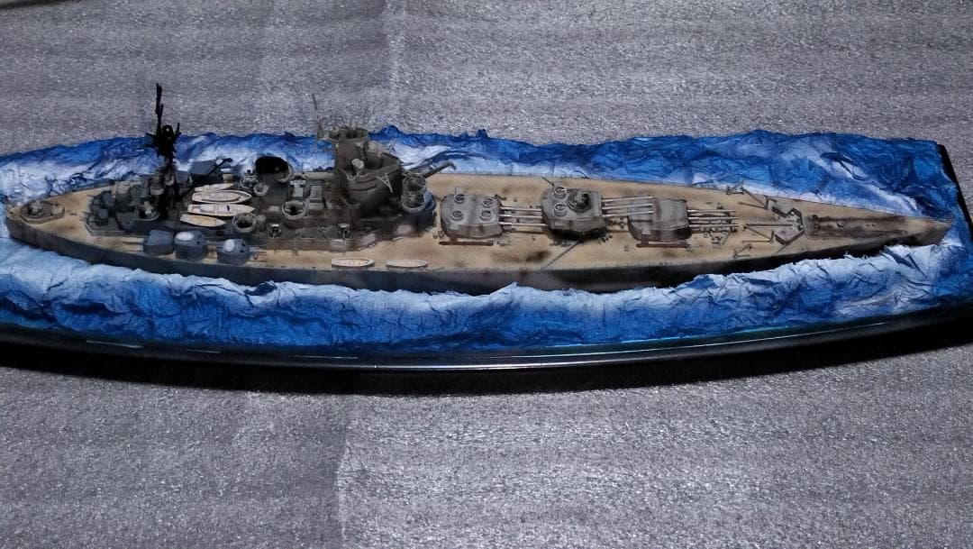 [プラモデル完成品] 1/700 戦艦ネルソン