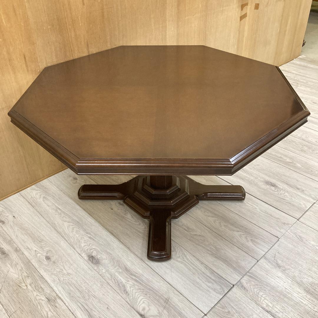 【飛騨産業】キツツキ　八角　ダイニングテーブル　食卓