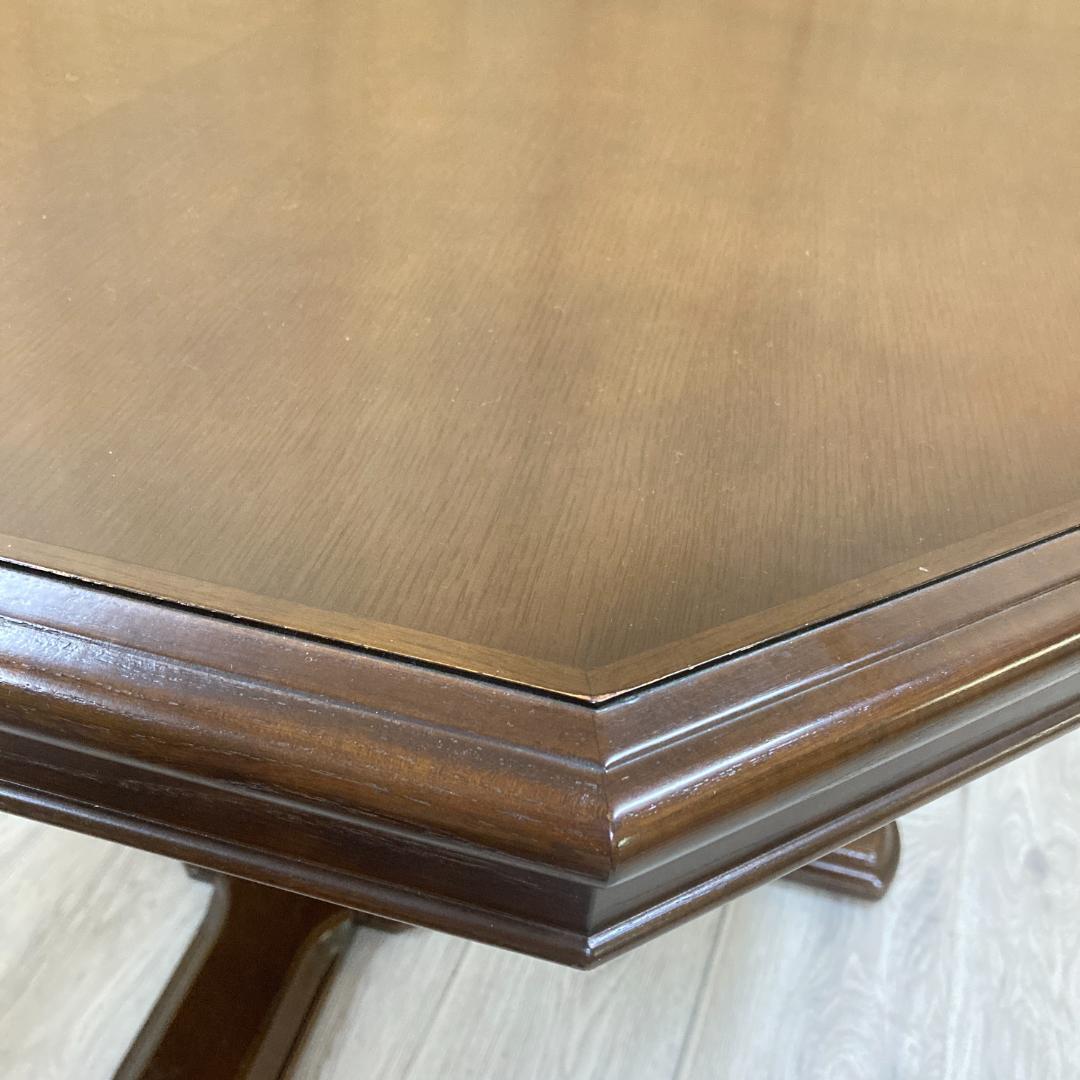 【飛騨産業】キツツキ　八角　ダイニングテーブル　食卓