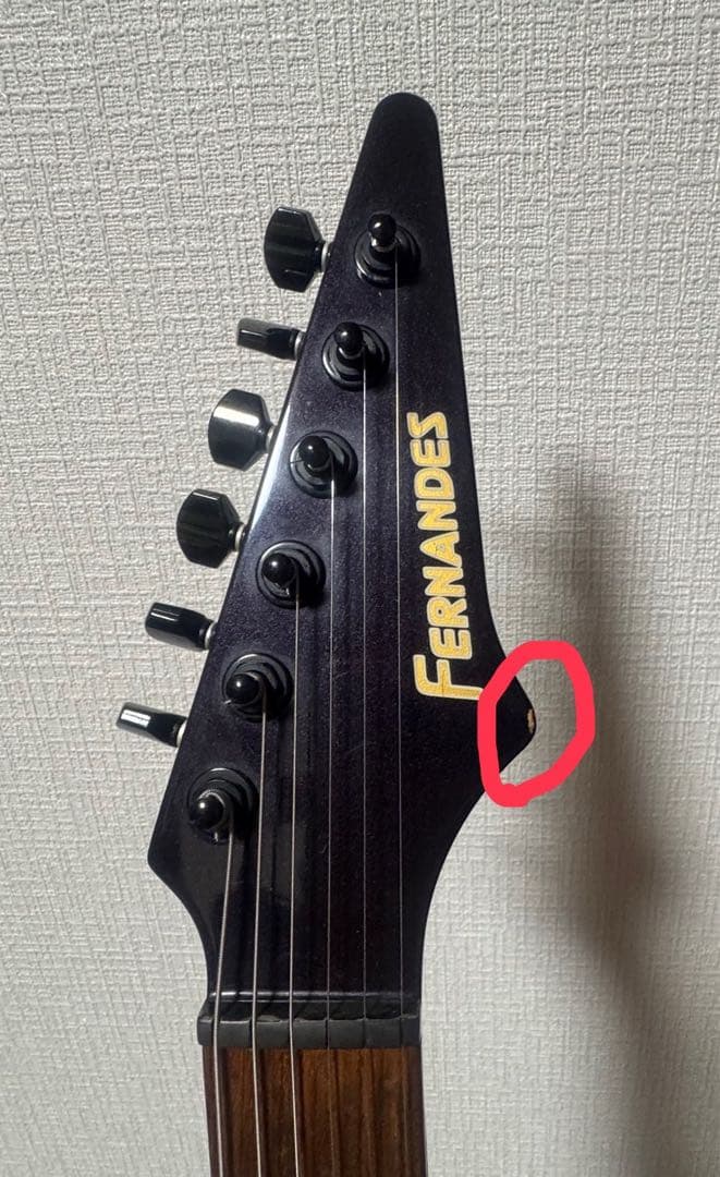 FERNANDES RE-95G 瀧川一郎モデル　紫パープル　中古