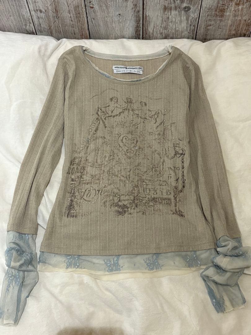 SCULPTOR トップス ベージュ M