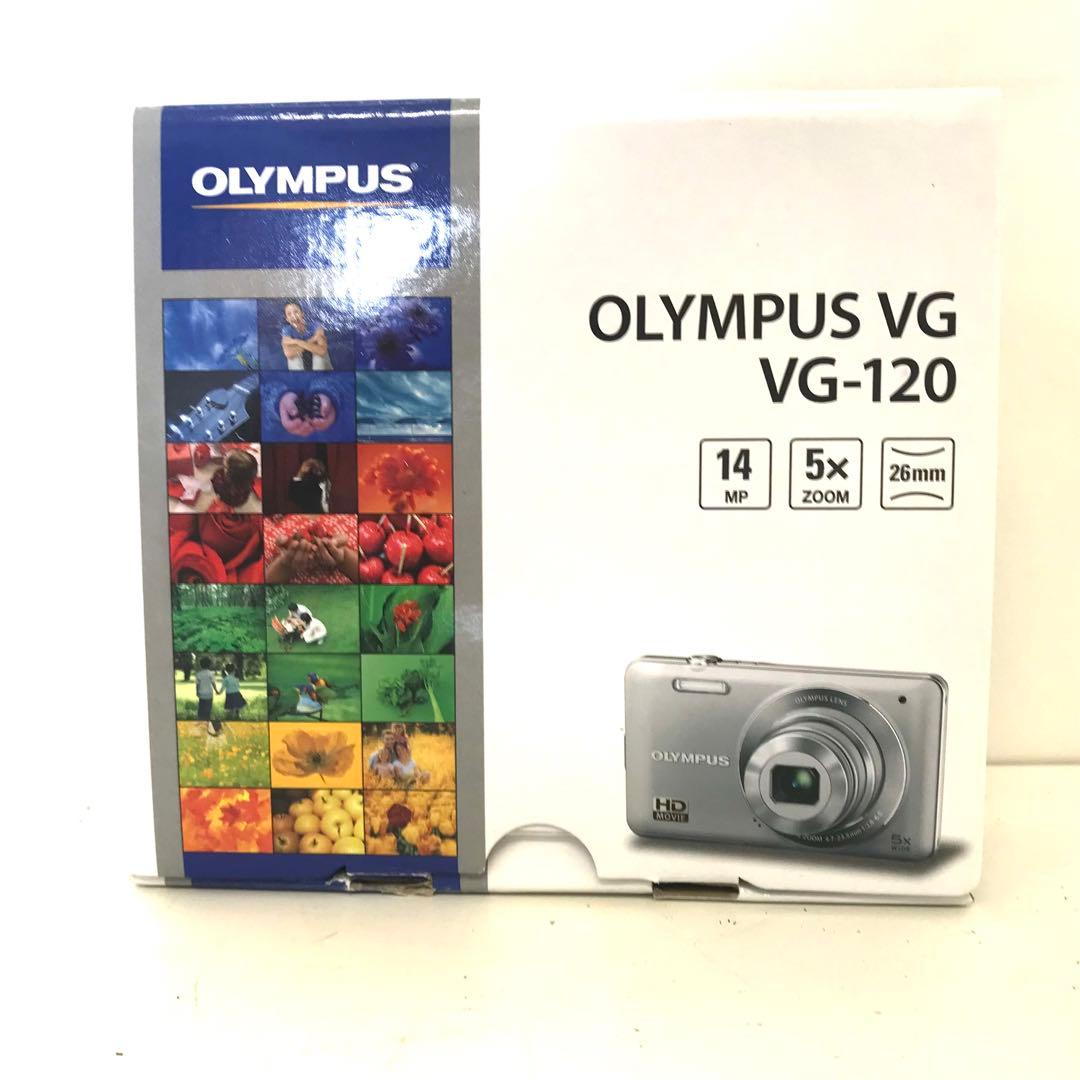 【未使用品】　OLYMPUS VG-120 レッド　コンパクトデジタルカメラ