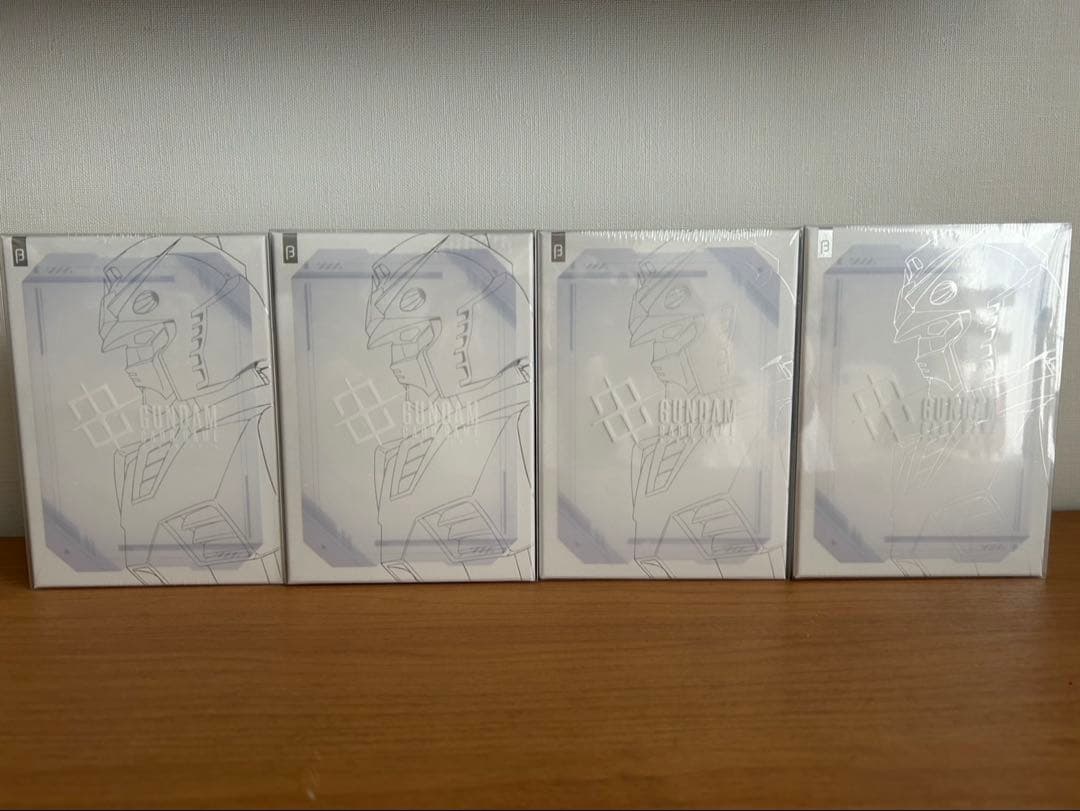 【未開封】ガンダムカードゲーム リミテッドBOX Ver.β シュリンク付×4個