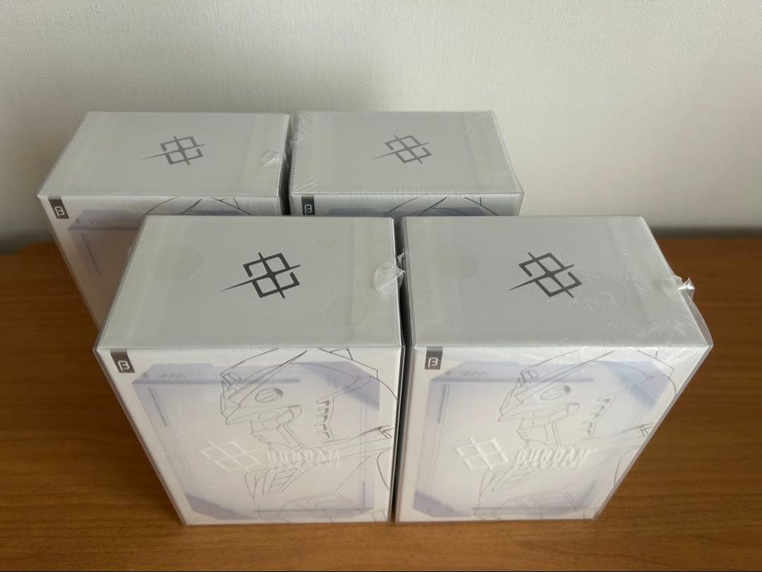 【未開封】ガンダムカードゲーム リミテッドBOX Ver.β シュリンク付×4個