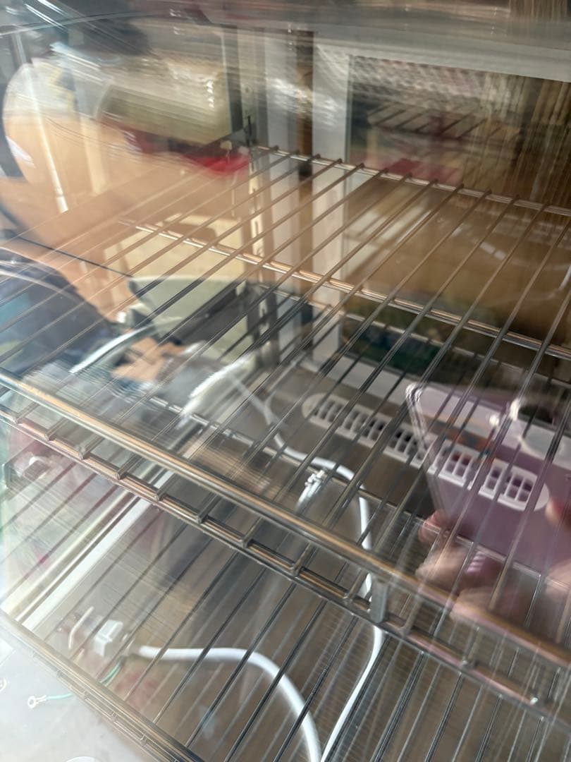 【直接受取限定】RCS-T90S2RW 卓上型冷蔵ショーケース 160L