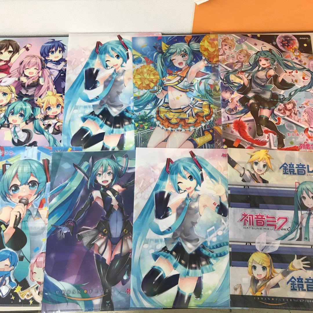初音ミク　クリアファイル　大量　まとめ売り　雪ミク　コンプリートセット