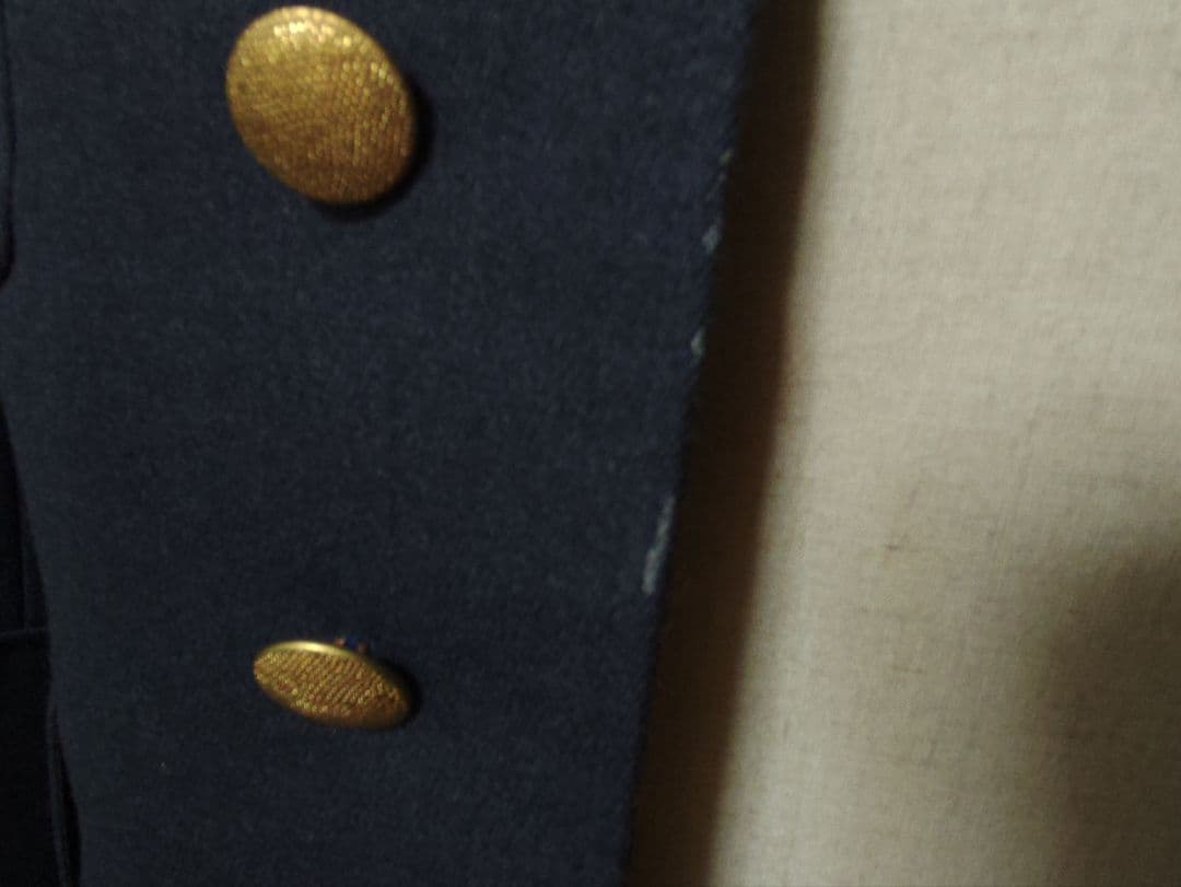 ブルーグレーミリタリージャケット