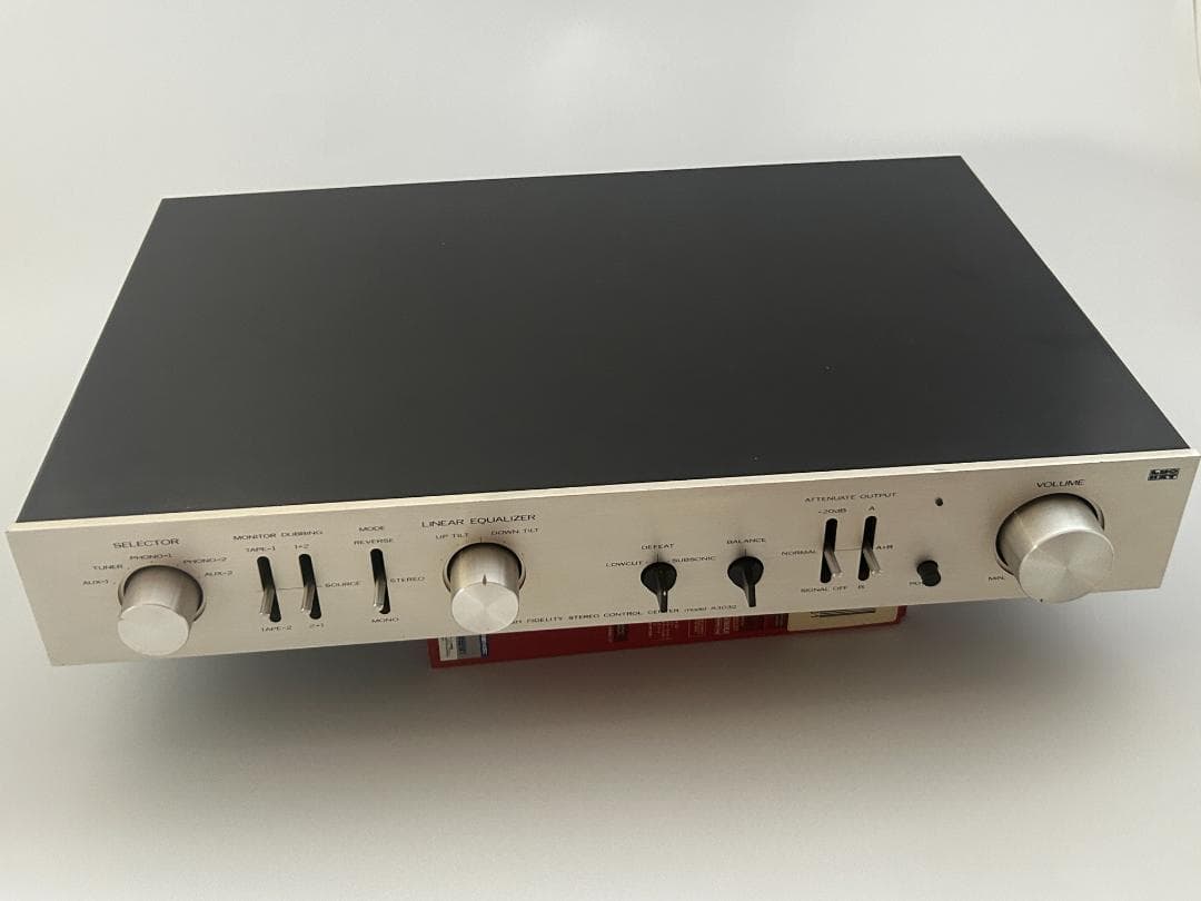 ★真空管プリアンプ　LUXKIT A3032 <コンデンサBitaminQ>