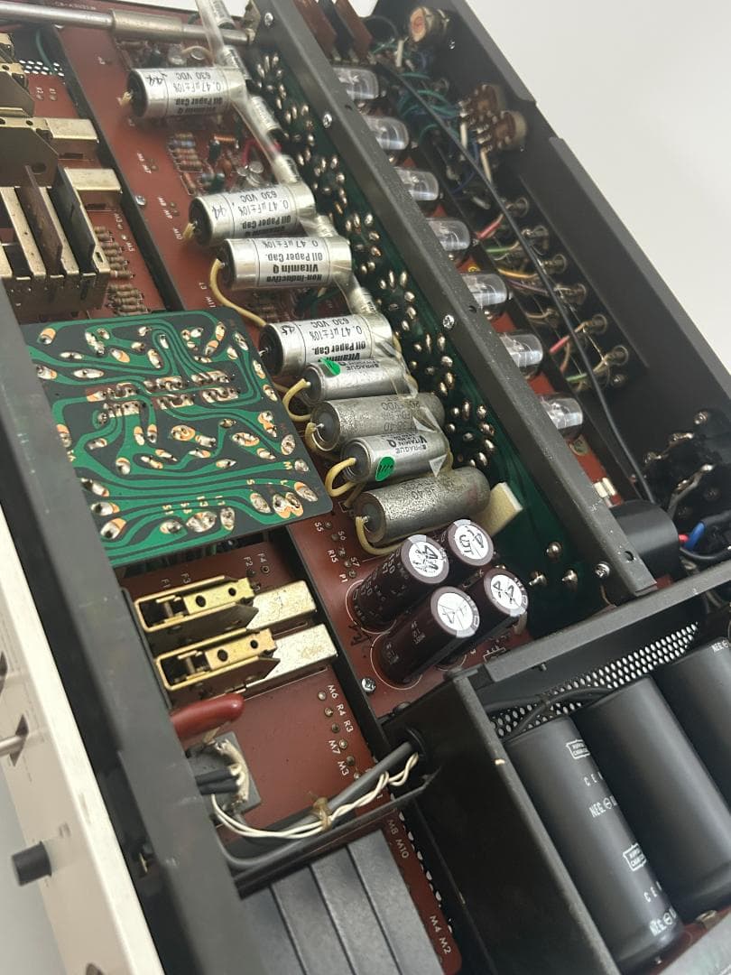 ★真空管プリアンプ　LUXKIT A3032 <コンデンサBitaminQ>