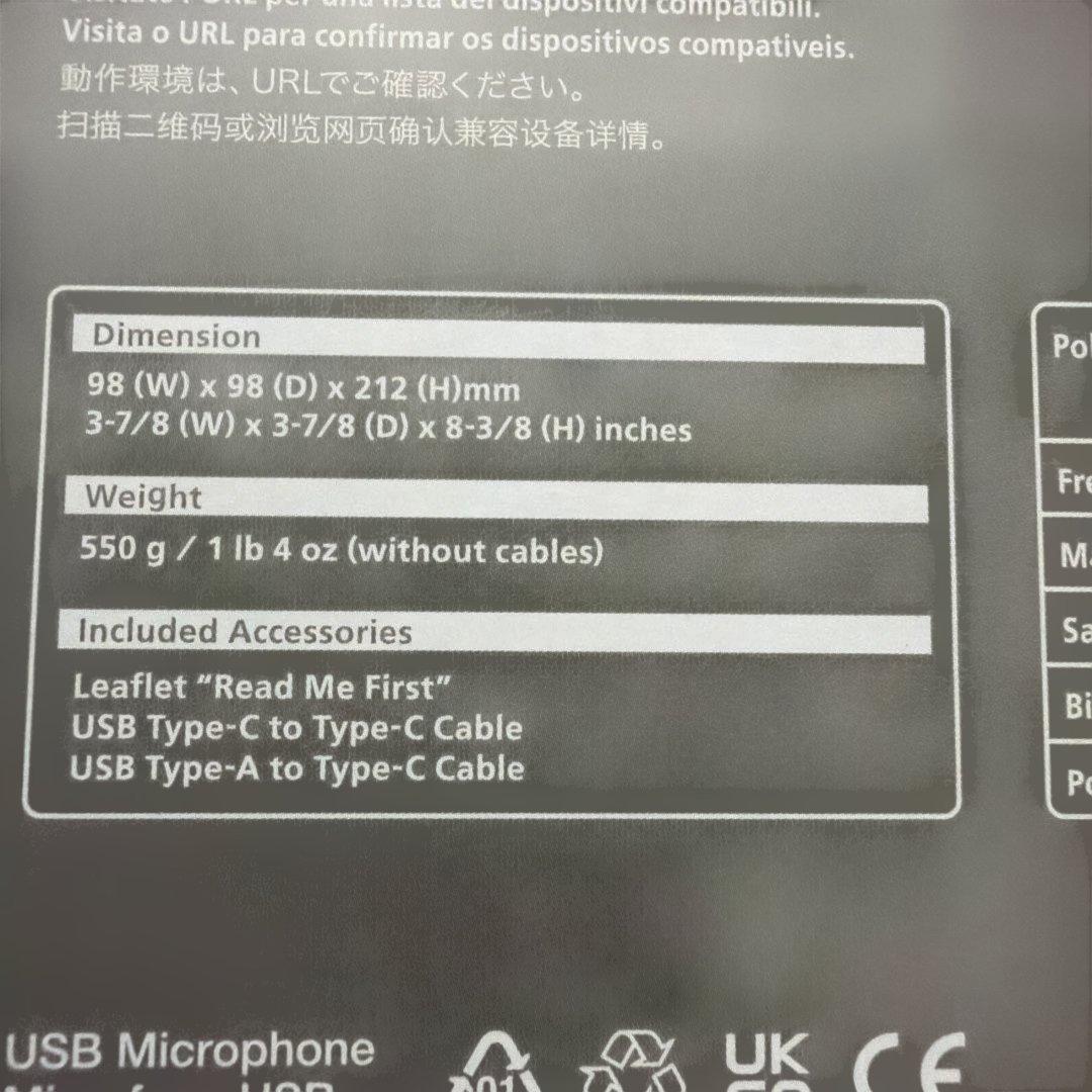 未開封新品 Roland GO-PODCAST マイク　コンデンサーマイク