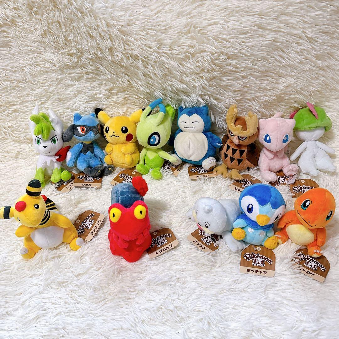 ポケモンfit フィット　13個セット　ぬいぐるみ