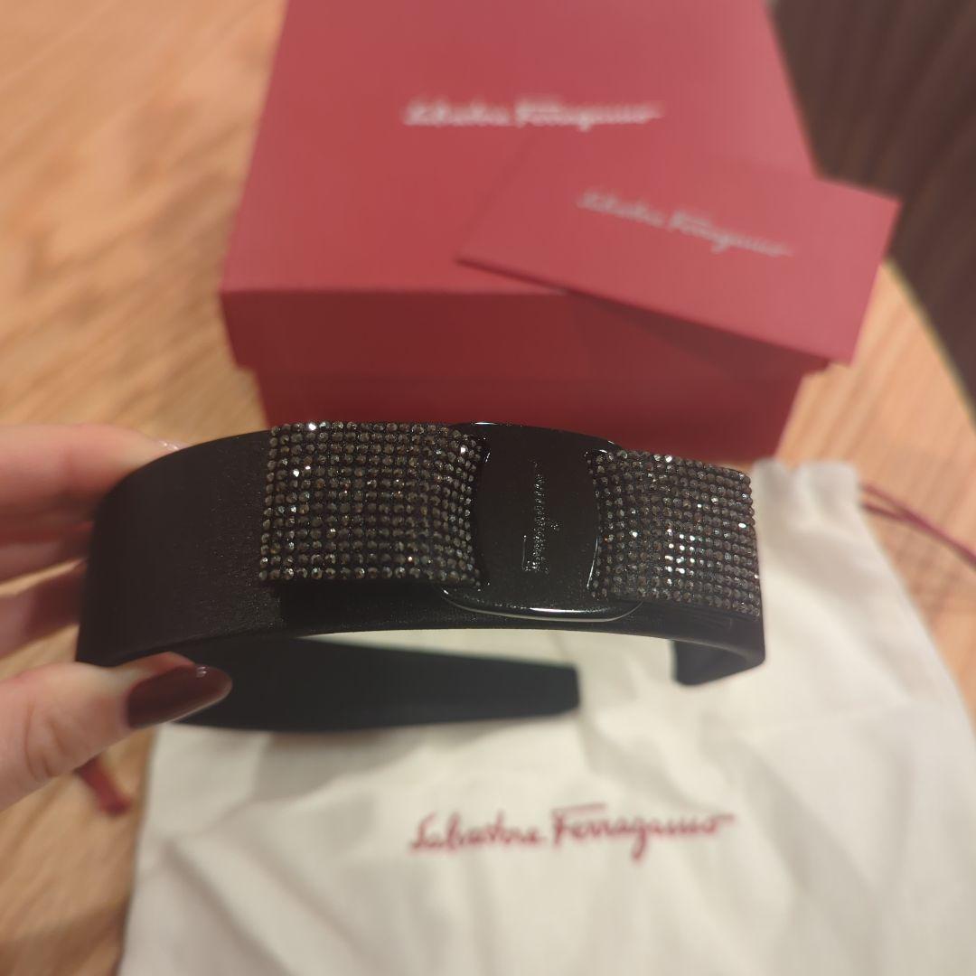 【美品】Salvatore Ferragamo カチューシャ