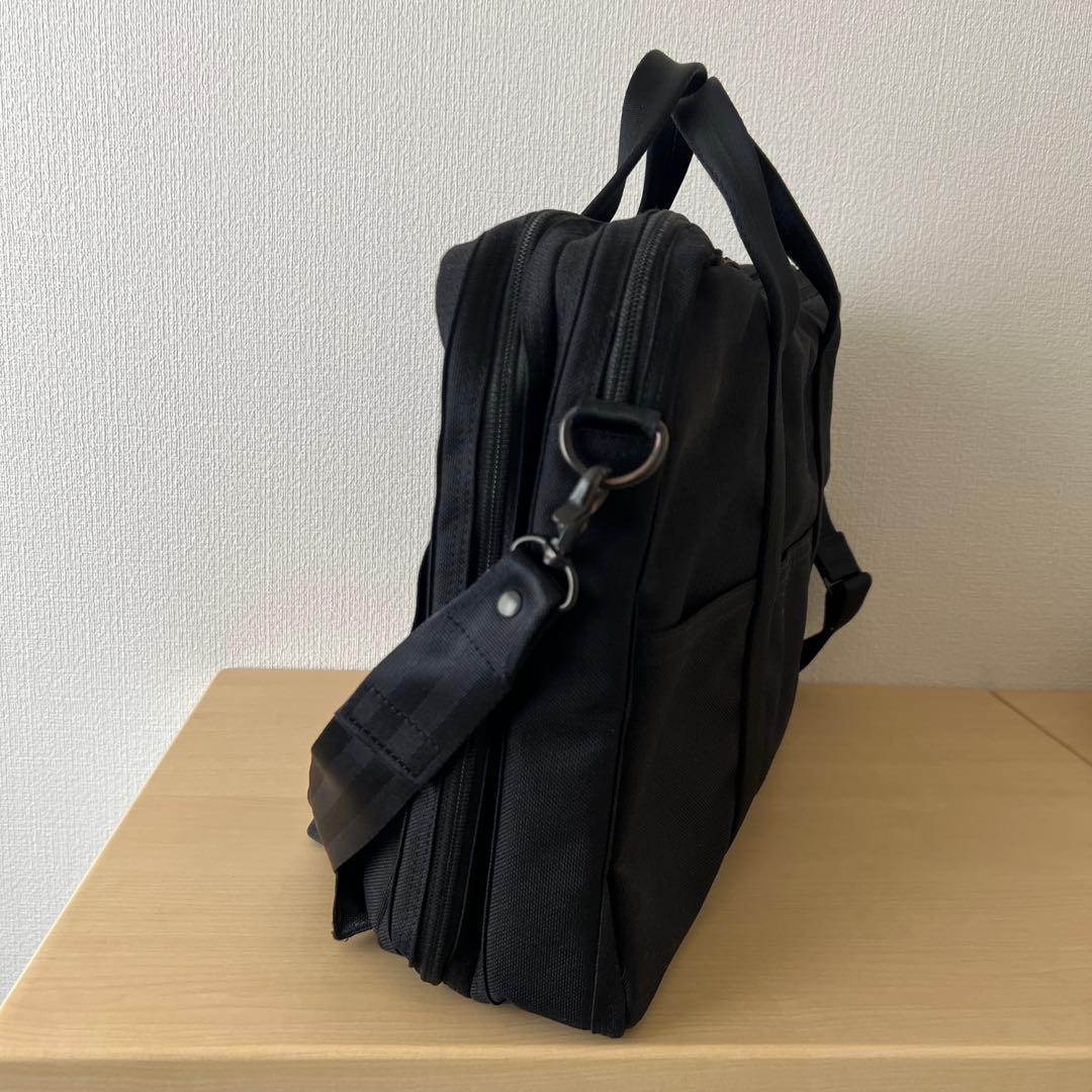 吉田カバン　PORTER TENSION ブラックビジネスバッグ