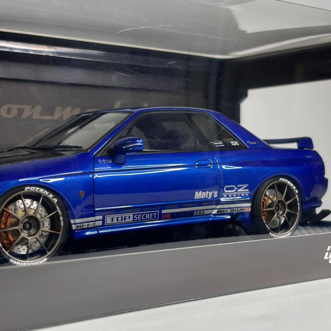 イグニッションモデル 1/18 GT-R VR32 ブルーメタリック 1522