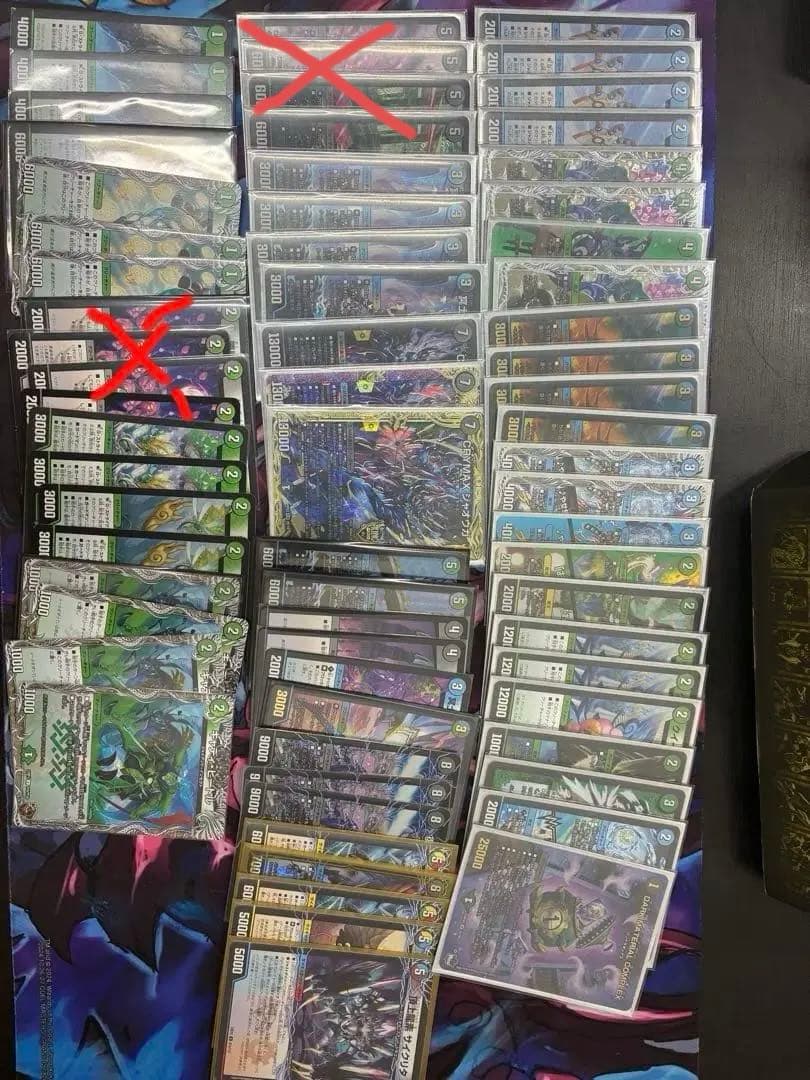 アナカラージャオウガ　デッキパーツ　スリーブも一部あり　バラ売り可