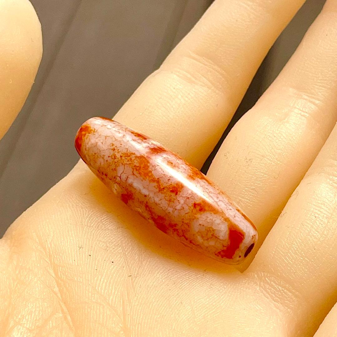 九眼天珠 風化紋 s703 老天珠 天眼石