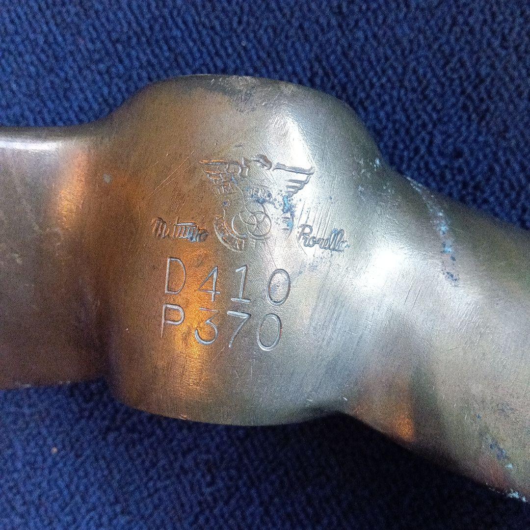 真鍮製プロペラ 約2.8ｋｇ　ボート　ヴィンテージ　置物　ディスプレイ