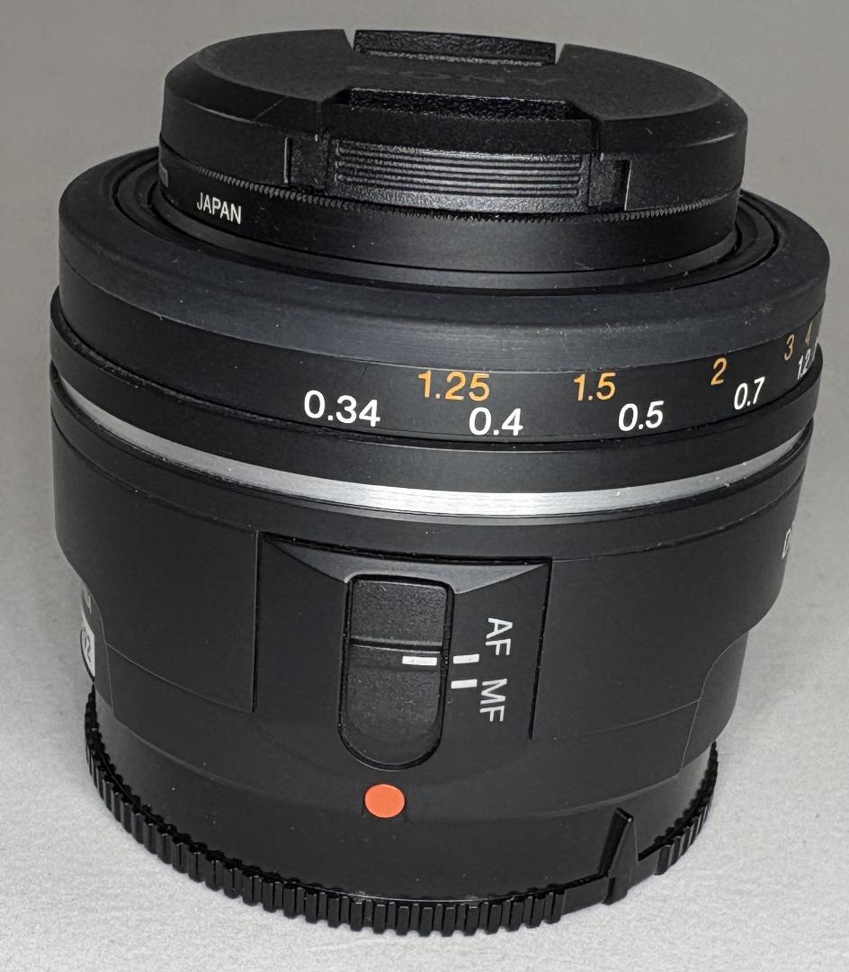 Sony SAL50F18 50mm F1.8 レンズ 保護フィルター付き