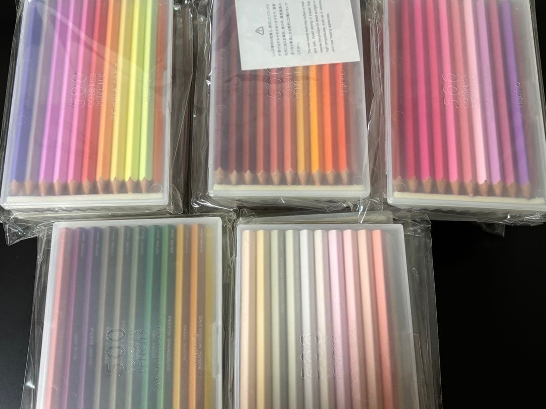 フェリシモ 500色 色えんぴつ 新品未開封