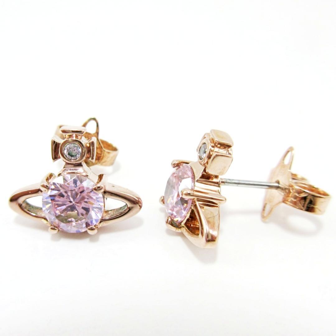 ✨極美品✨ヴィヴィアンウエストウッド ピンクゴールド ピアス