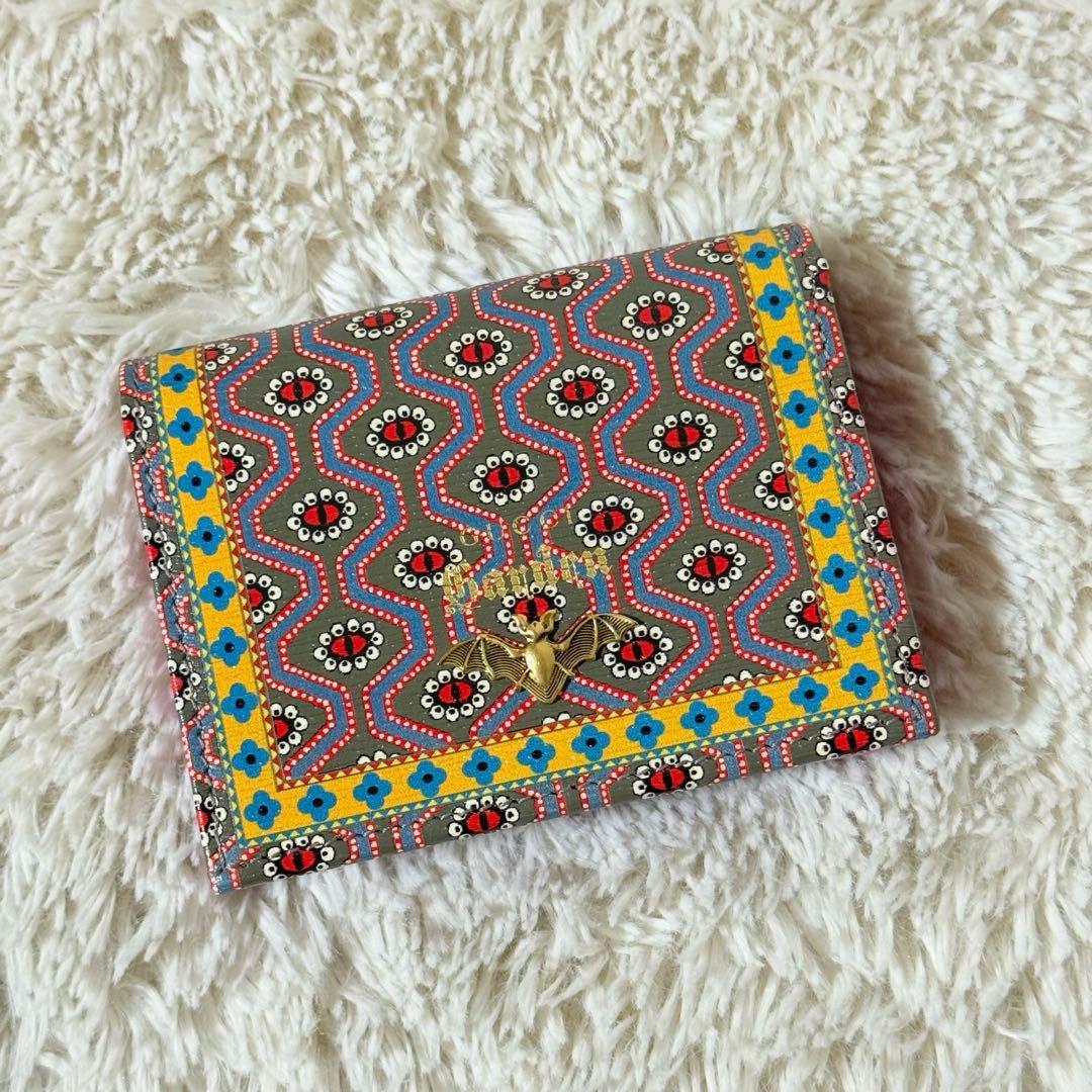 ⭐️新品未使用⭐️　GUCCI　ガーデン　二つ折り財布　ミケーレ　アニマリエ　希少