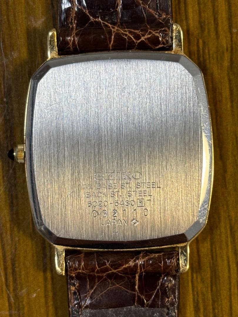 SEIKO クォーツ 腕時計 ゴールド 14K