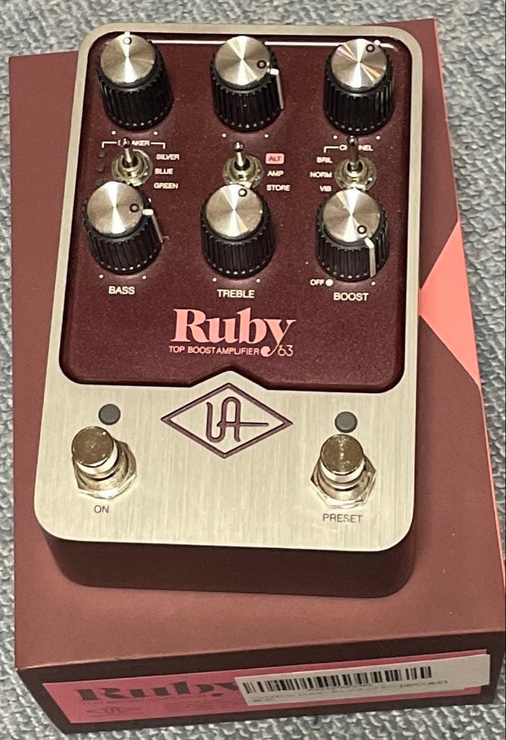 ギター UAFX RUBY