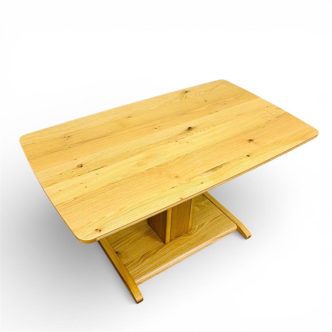 協立工芸 昇降式 ハイタイプこたつ 120cm ナチュラル 大型 テーブル