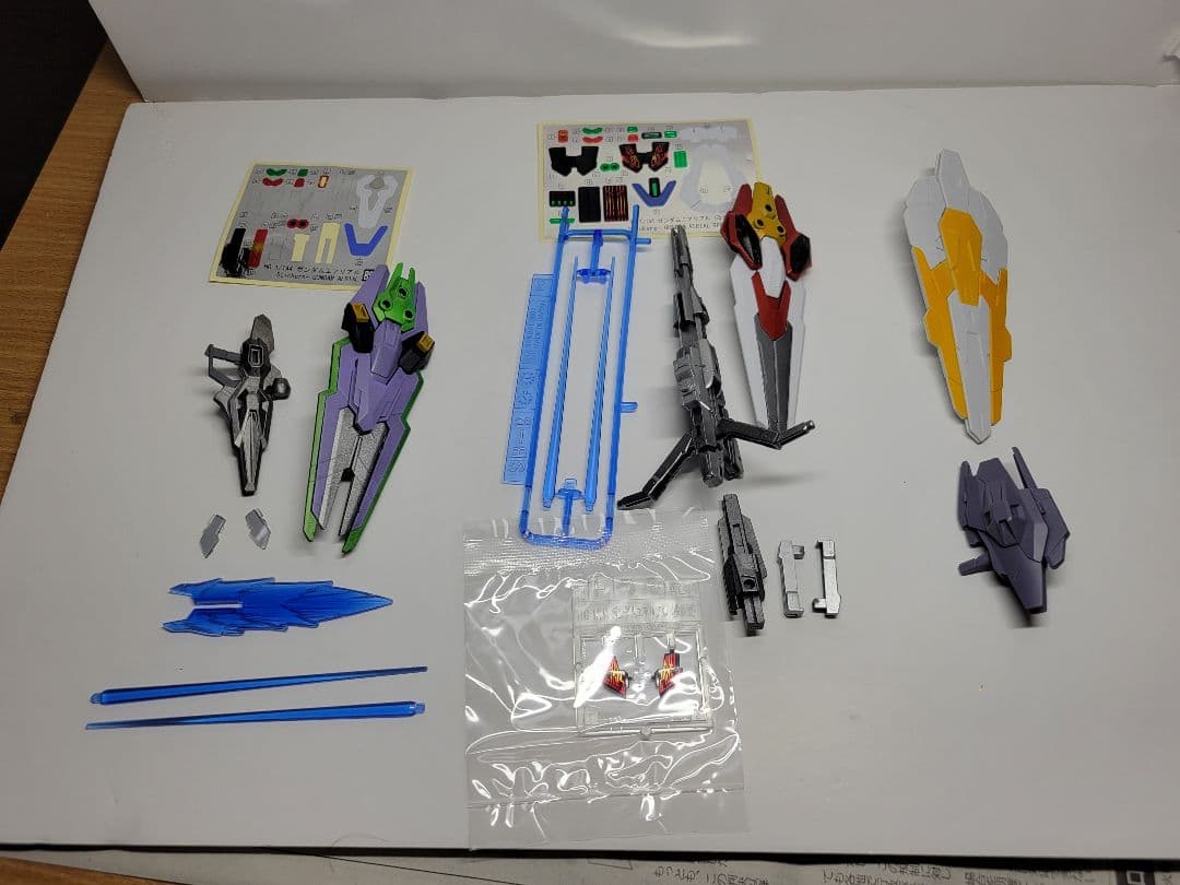 ガンプラ　HG　3体セット(ルブリス、改修型、エアリアル)塗装完成品