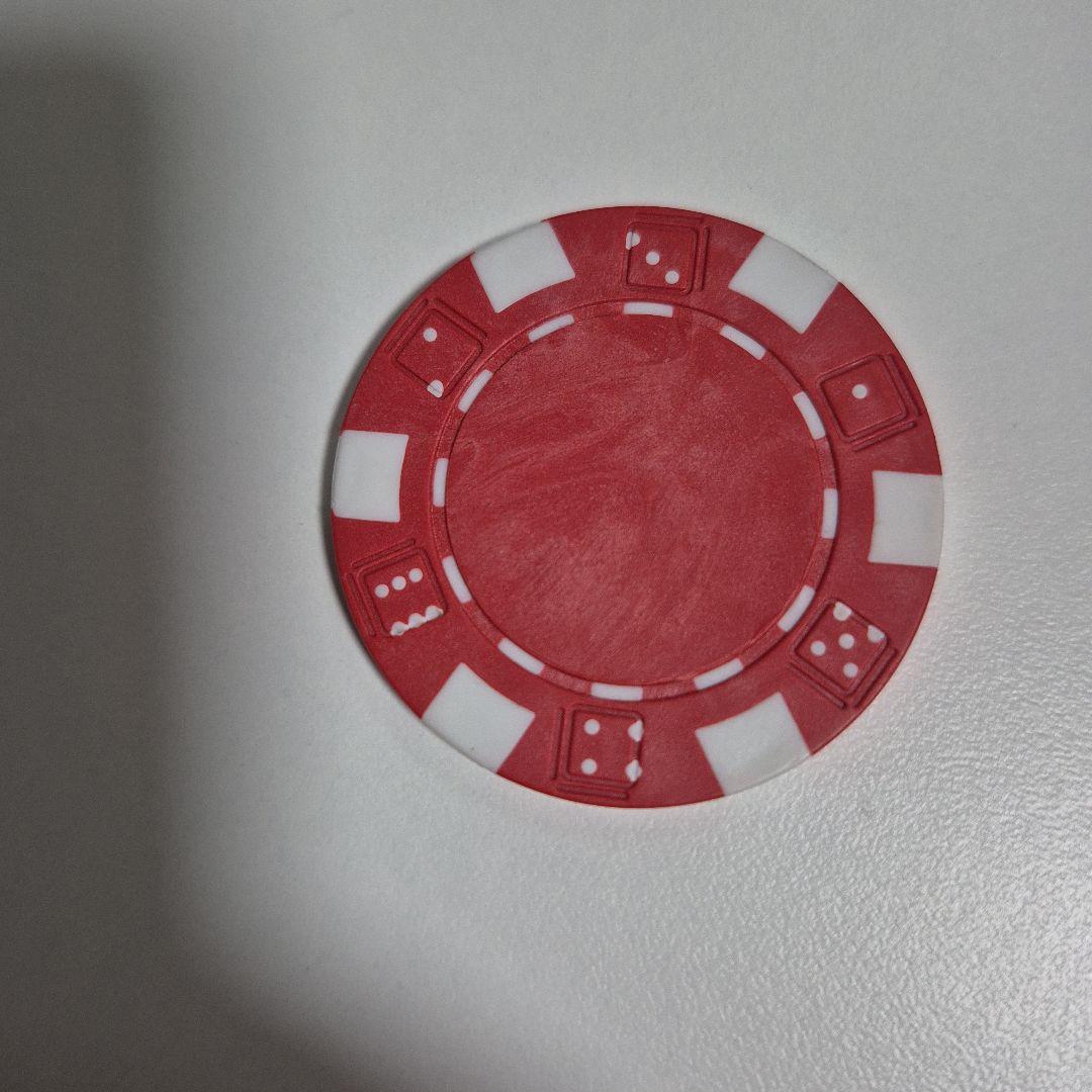 渋谷ABEMAS 日向藍子 直筆サイン入り赤ポーカーチップ