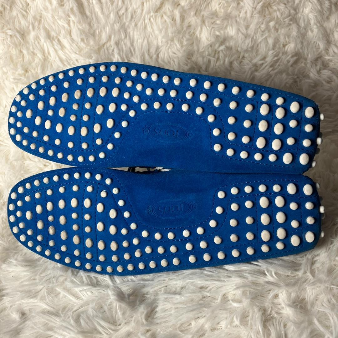 極美品 TODS トッズ ゴンミーニ レザー モカシン ドライビングシューズ 6