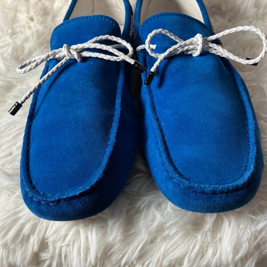 極美品 TODS トッズ ゴンミーニ レザー モカシン ドライビングシューズ 6