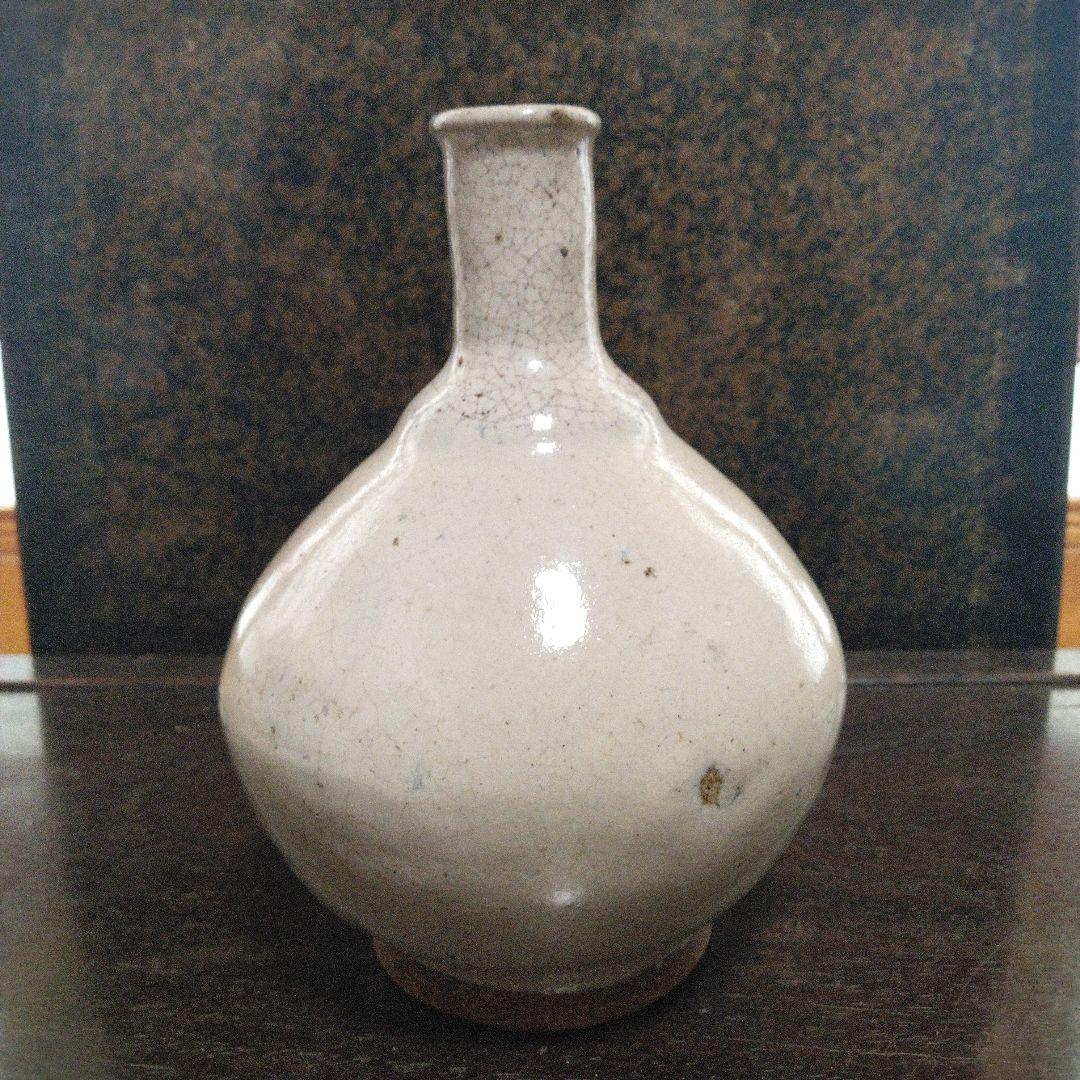 NO294 秋田 寺内焼 徳利　アンティーク品