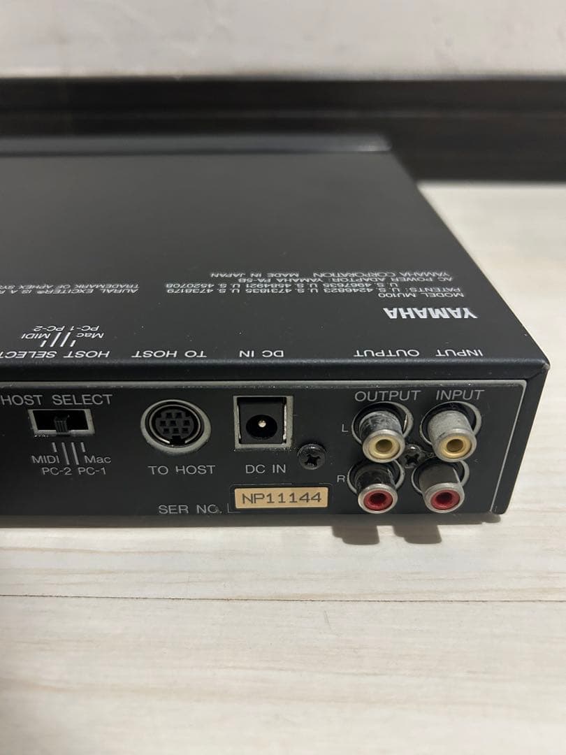 【美品】YAMAHA ヤマハ 音源モジュール MU100