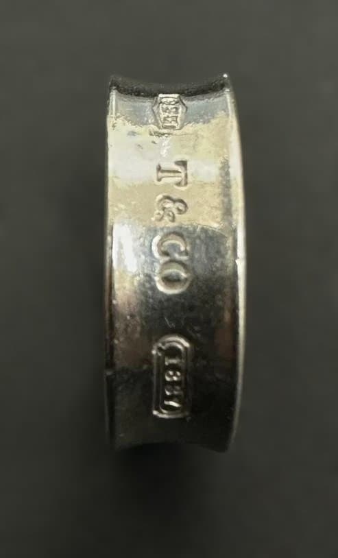 Tiffany ティファニー 1837 ナローリング シルバー 925 16号