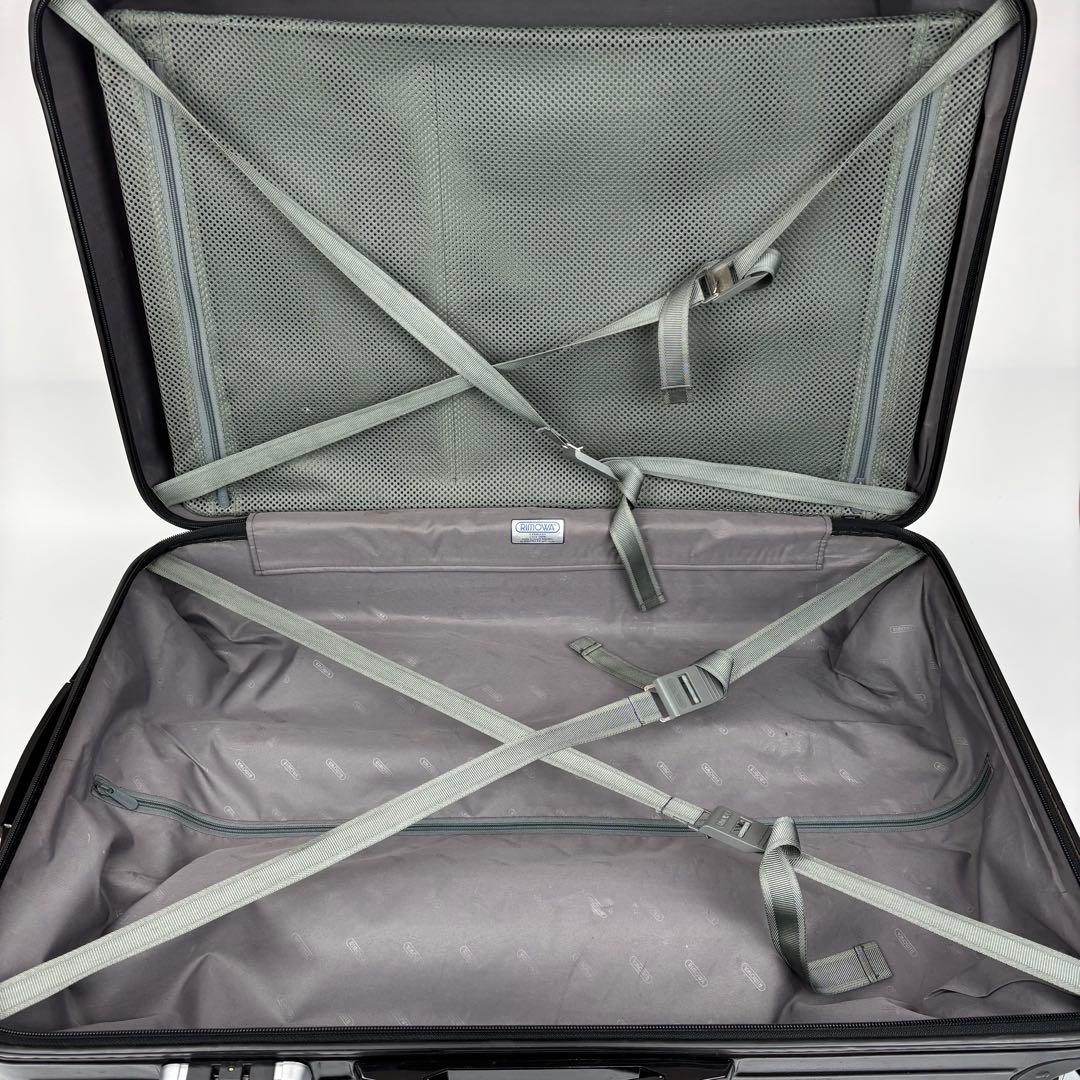 リモワ サルサ 78L キャリー スーツケース マットブラック 4輪 大容量 黒