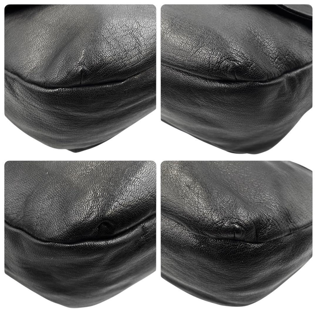 マッキー ゲンテン ショルダーバッグ 斜めがけ ゴートベーシック 山羊革