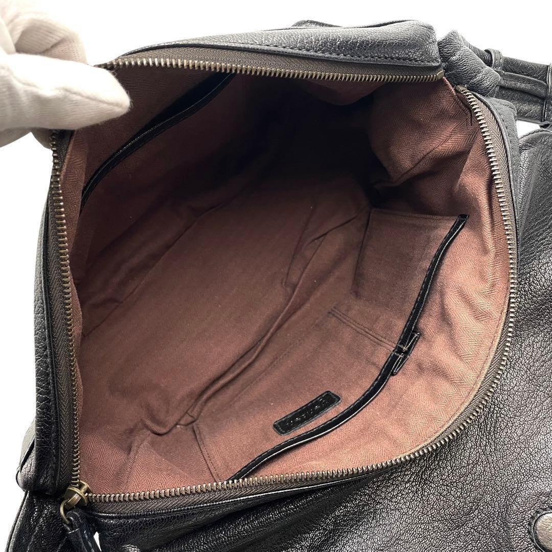 マッキー ゲンテン ショルダーバッグ 斜めがけ ゴートベーシック 山羊革