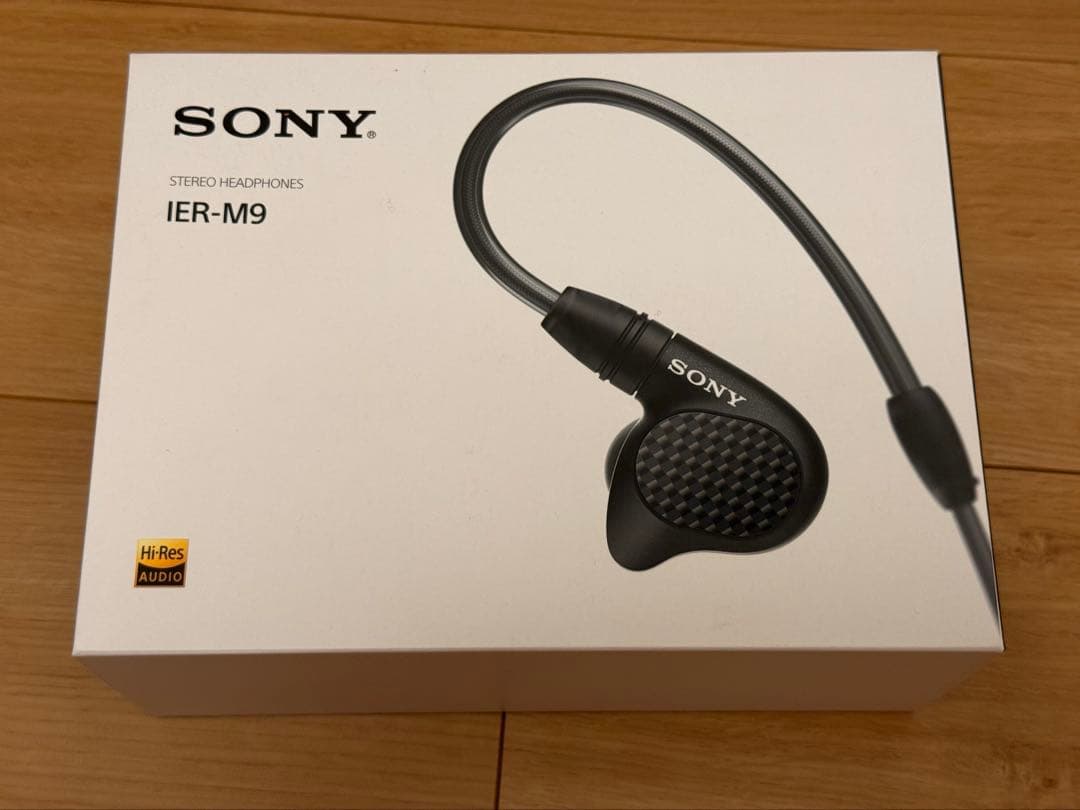 SONY 密閉型インイヤーヘッドホン IER-M9