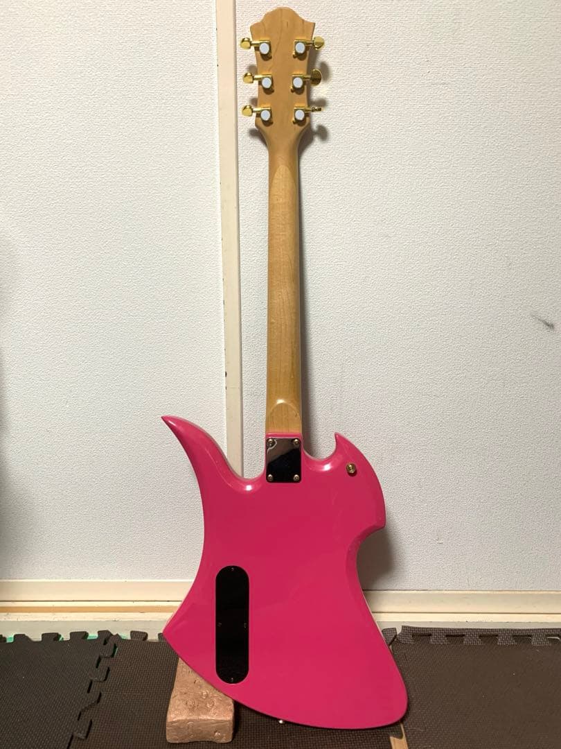 K Garage モッキンバード エレキギター hide ピンク mg