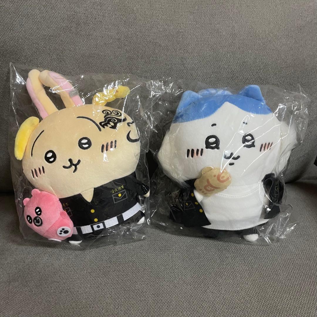 東京リベンジャーズ ちいかわ ぬいぐるみ うさぎ ハチワレ