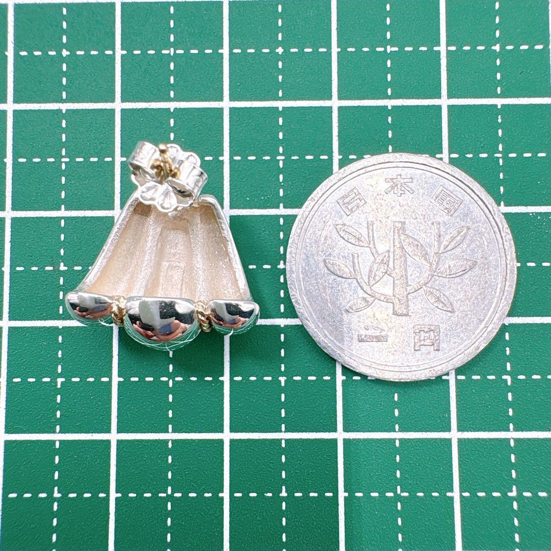 極美品 オールドティファニー ツイストロープ コンビ キャッチ社外品 シルバー